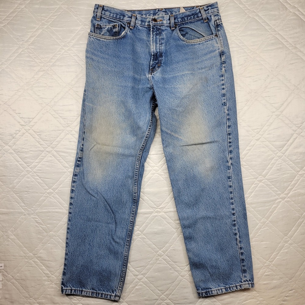 KirkLand well‎ worn blue jeans size 36X30